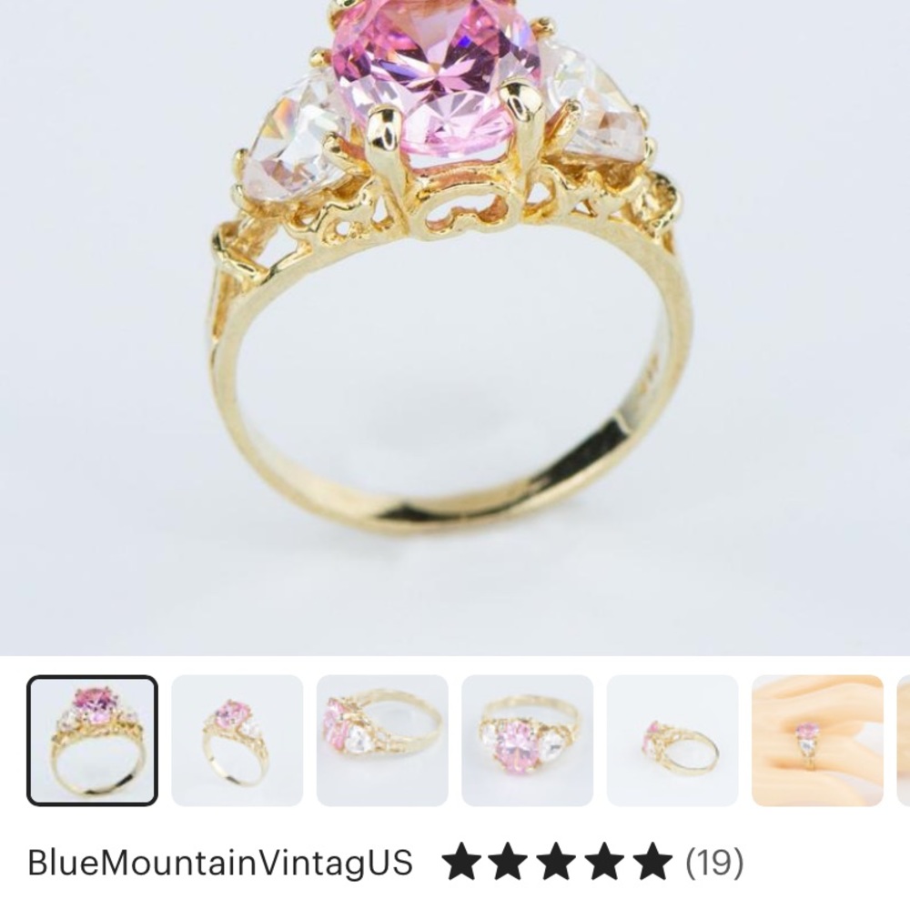 Blue Mountain vintage  ring..